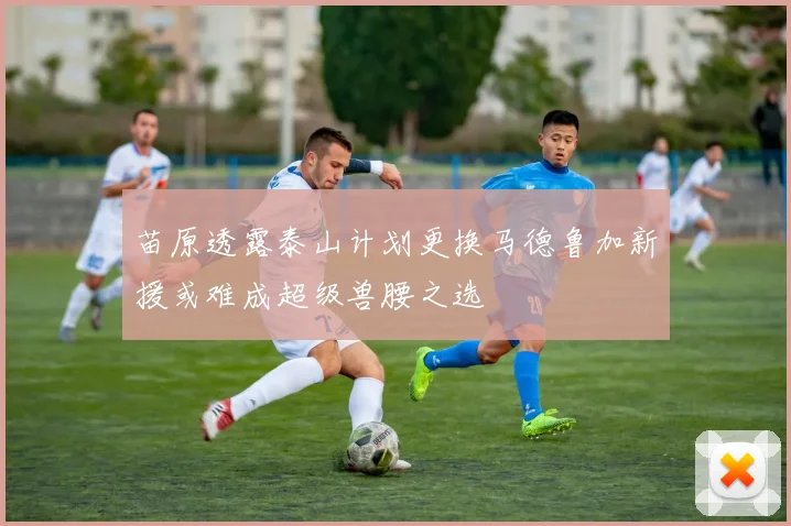 苗原透露泰山计划更换马德鲁加新援或难成超级兽腰之选